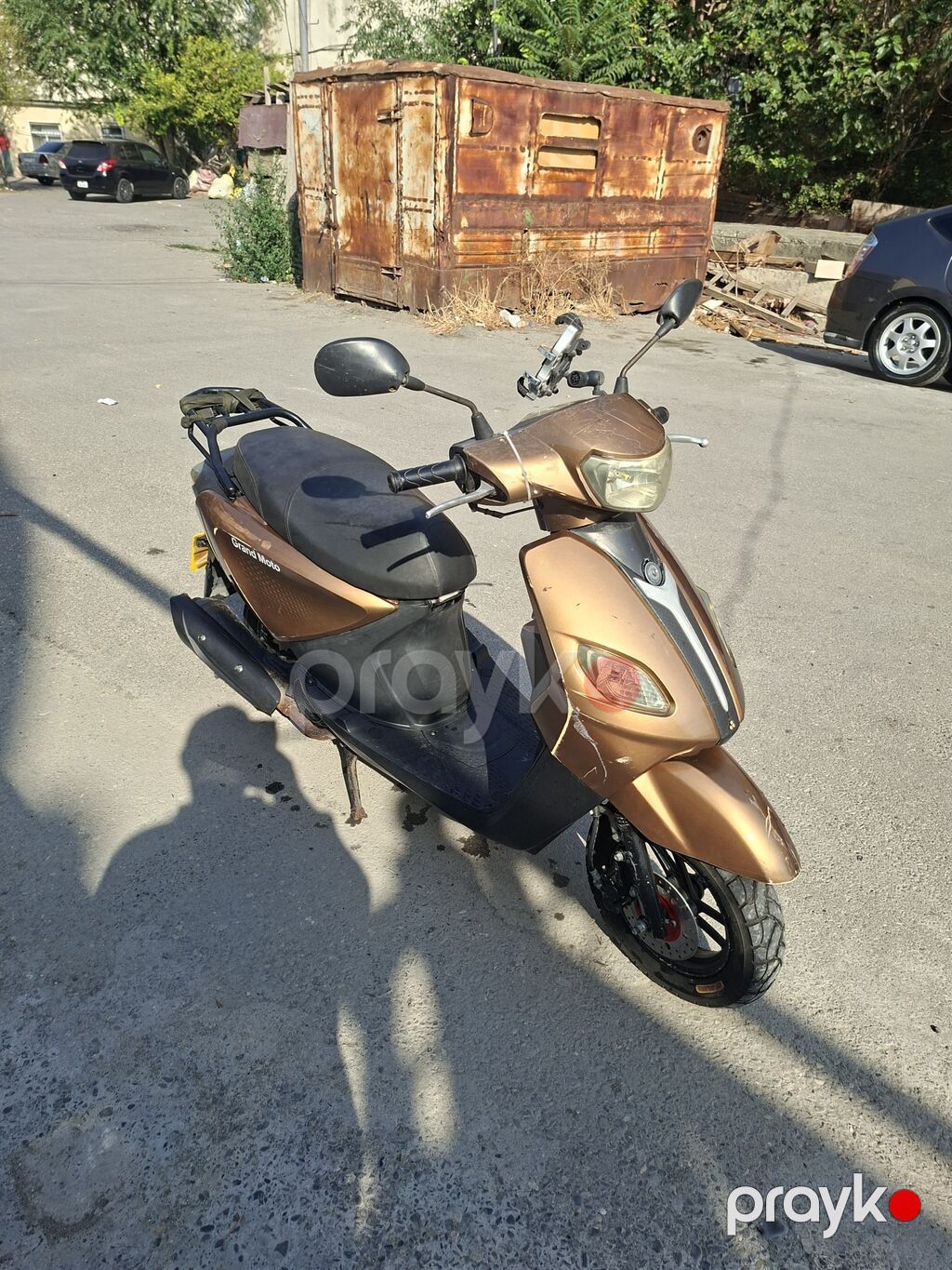 Moped satılır yamaha dogje 125 kub. 2023 Motor təzə yığılıb 3000 — Mopedlər və skuterlər, Xırdalan (6)