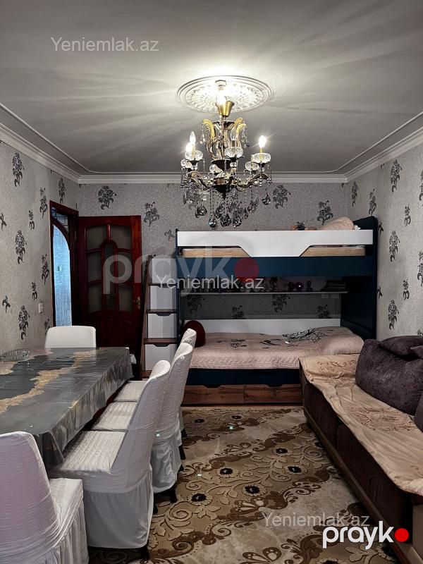 Satılır 3 otaqlı Bina evi menzil (Köhnə tikili), 57.1 m², 5-ci mikrorayon — Mənzil, Sumqayıt (3)