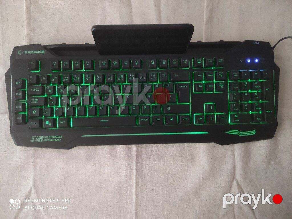 Rampage gaming klaviatura — Periferik cihazlar, Bakı (11)