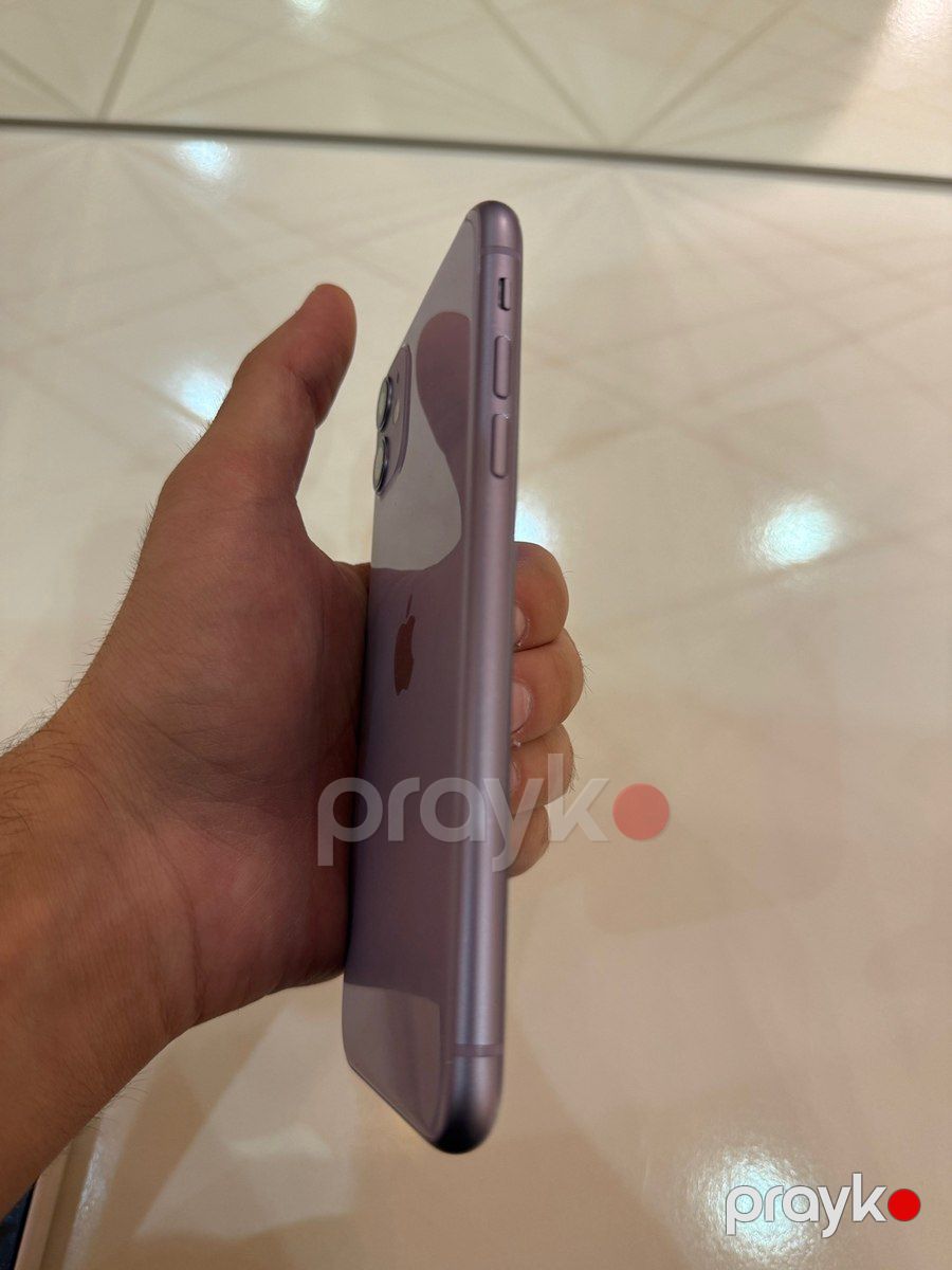 Apple iPhone 11 Purple 128GB/4GB — Smartfonlar, Bakı (3)