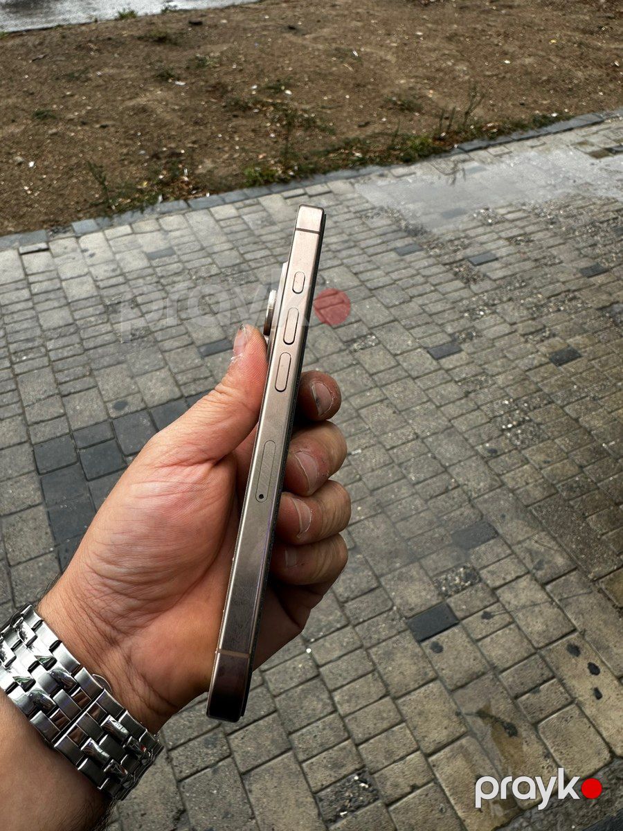 Apple iPhone 16 Pro Natural Titanium 128GB/8GB — Smartfonlar, Bakı (4)
