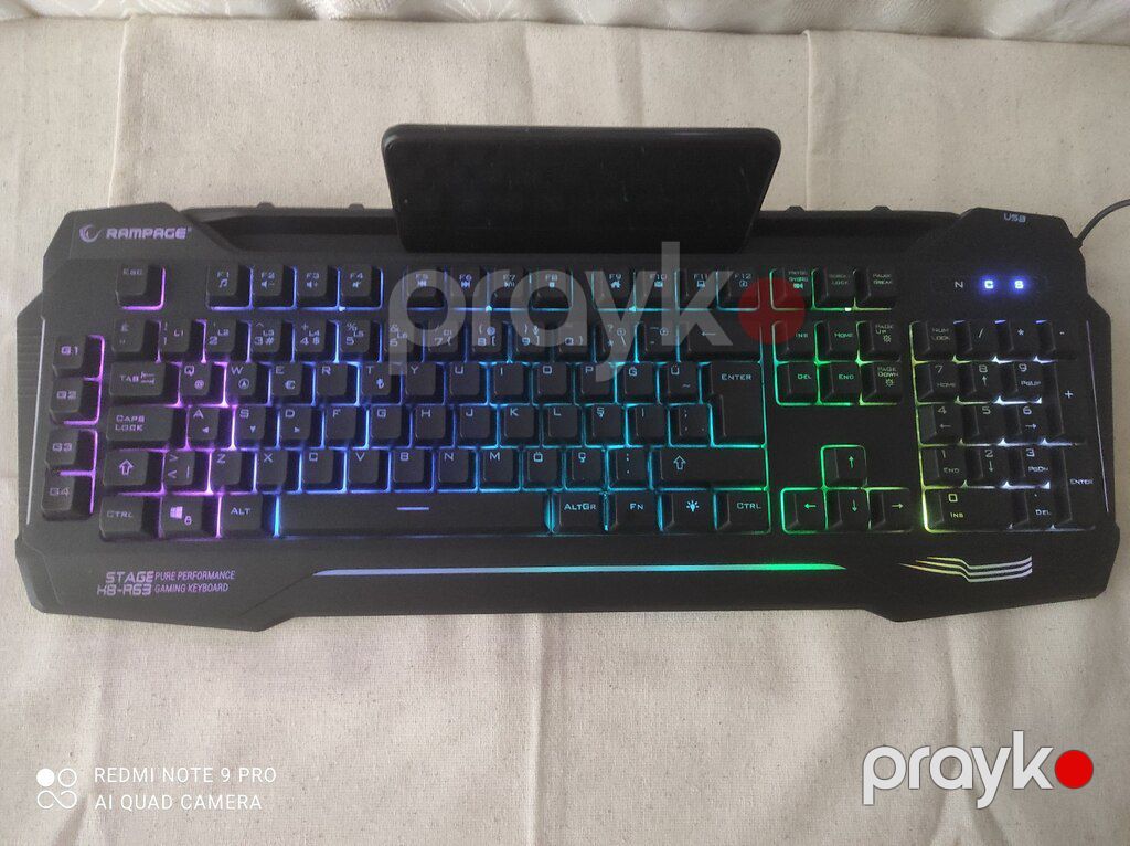 Rampage gaming klaviatura — Periferik cihazlar, Bakı (6)