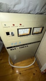 FLA SVC-10KVA AC Automatic Voltage Regulator - Güc: 10 kVA — Samira Ferecova