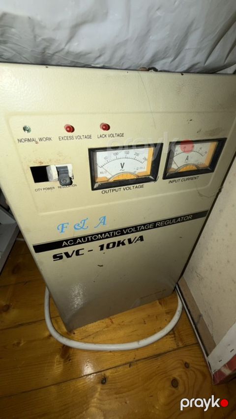 FLA SVC-10KVA AC Automatic Voltage Regulator - Güc: 10 kVA — Masazır