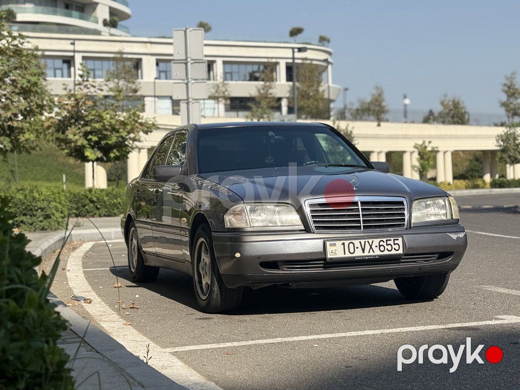 Mercedes C 200, 2.0 L, 1996 il, 500 000 km — Avtomobillər, Bakı (10)