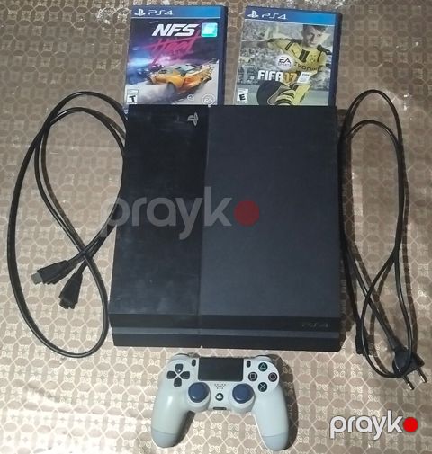 Sony PlayStation 4 (PS4) oyun konsolu – tam set Paketə daxildir — Şəmkir