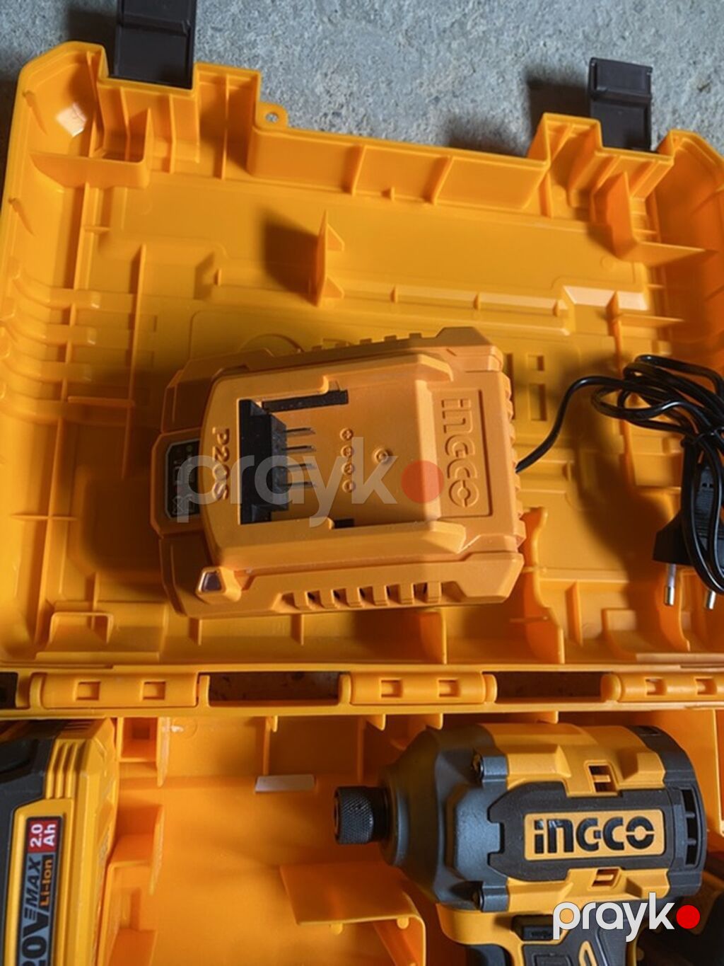 Ingco P20S 20V Brushless akkumulaytorlu vurucu tornavida seti — Drels, vintovkular və qaitkçekicilər, Digah (4)