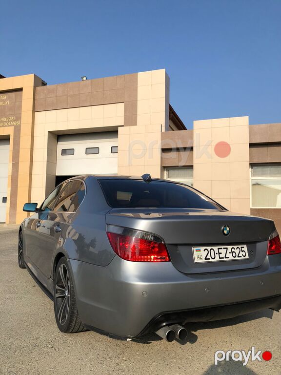BMW 525, 2.5 L, 2004 il, 300 180 km — Avtomobillər, Bakı (5)