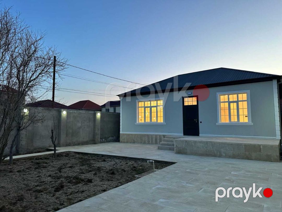 Satılır 3 otaqlı həyət evi/bağ evi 90 m² — Ev, villa, Bakı (2)