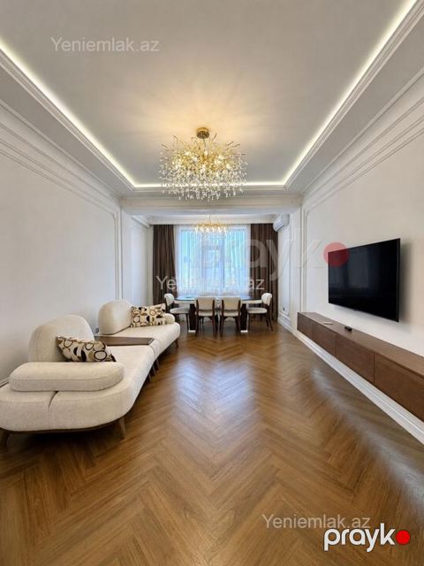 Satılır 3 otaqlı Bina evi menzil (Yeni tikili), 118 m², Nərimanov rayonu — Bakı