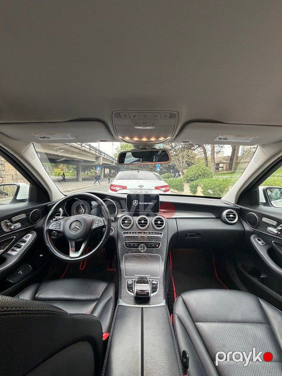 Mercedes C 300, 2.0 L, 2016 il, 241 000 km — Avtomobillər, Bakı (7)