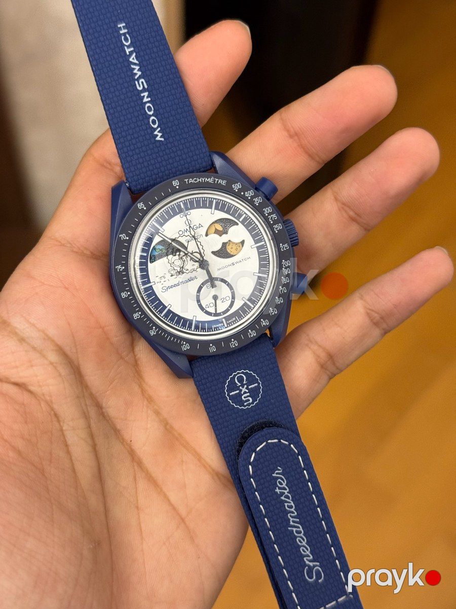 Swatch Moonswatch Mıssıon TO Earthphase - Moonshın — Şəxsi əşyalar, Bakı (3)