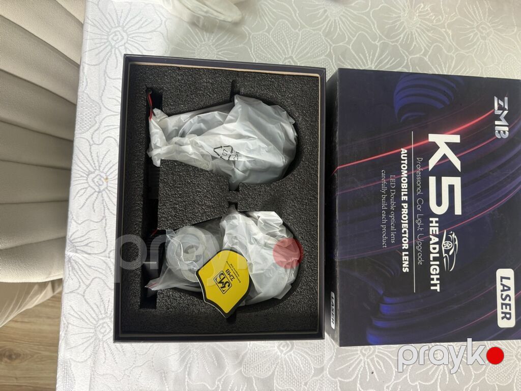ZMB K5 Headlıght – Laser texnologiyalı avtomobil projektor linzaları — Avtomobil işığı, Bakı (4)
