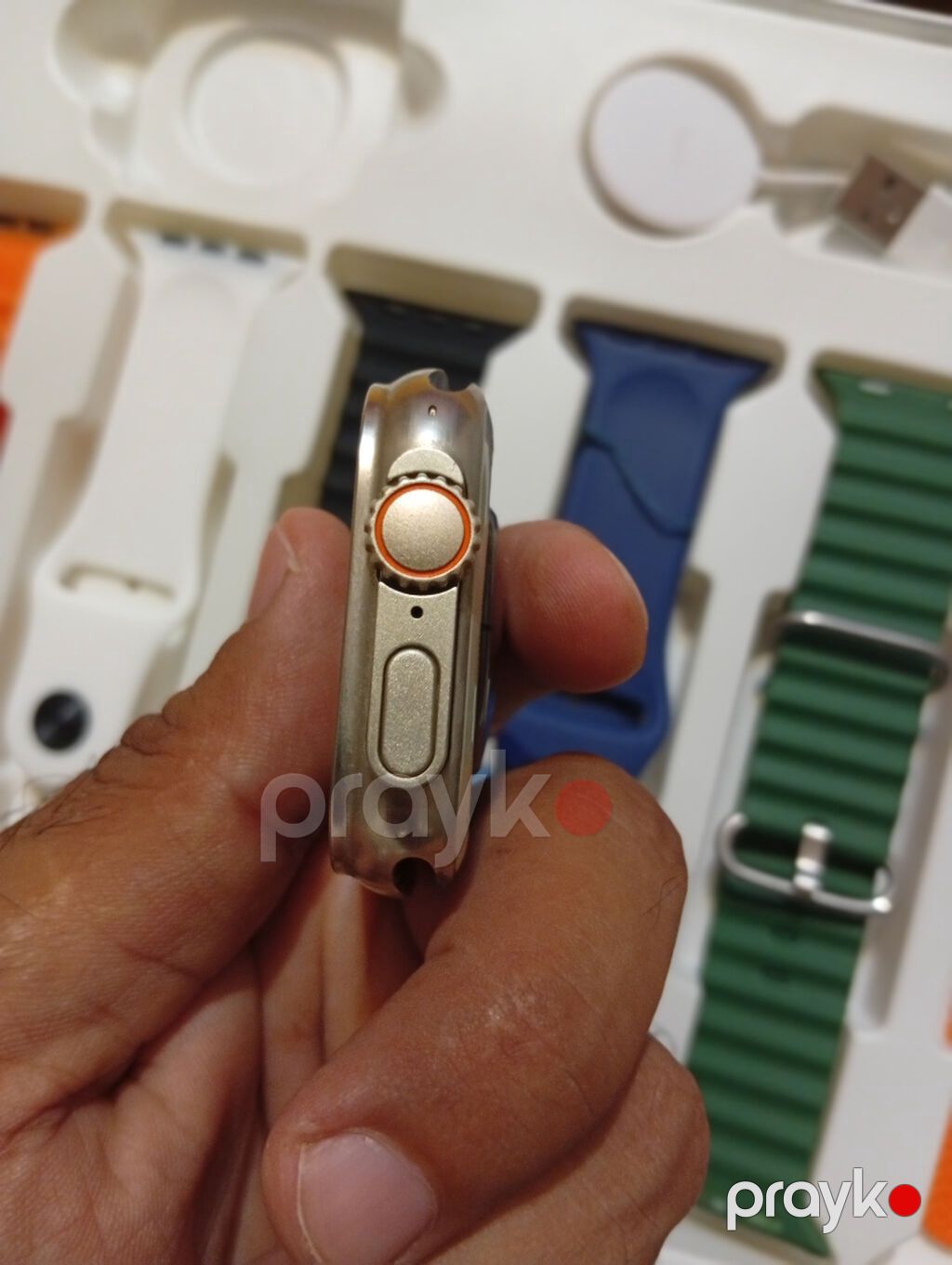 Yeni, Smart saat, Sensor ekran, rəng - Boz — Ağıllı saatlar, Bakı (8)