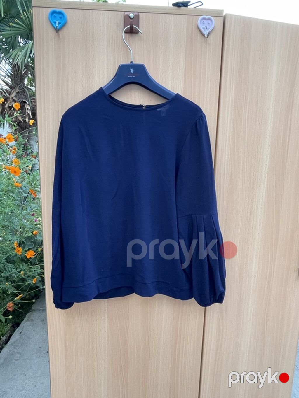 Koton qadın bluzası M olchu. - Rəng: tünd göy (navy) - Ölçü: EUR 38 — Köynək, Bakı (2)
