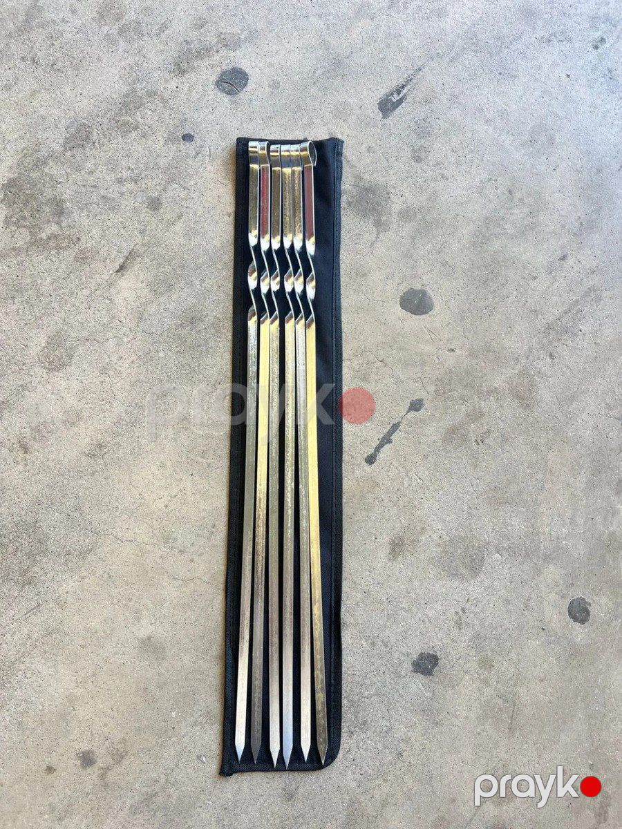 Şiş tikə 1.0x60sm 6pcs parçada — Dacha və bağ, Bakı (3)