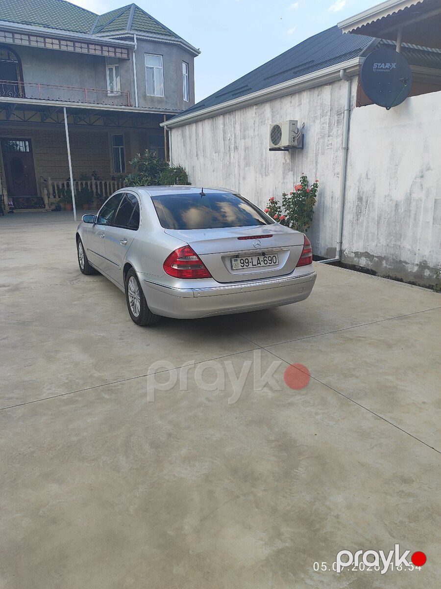 Mercedes E 200, 2003 il — Avtomobillər, Biləsuvar (5)
