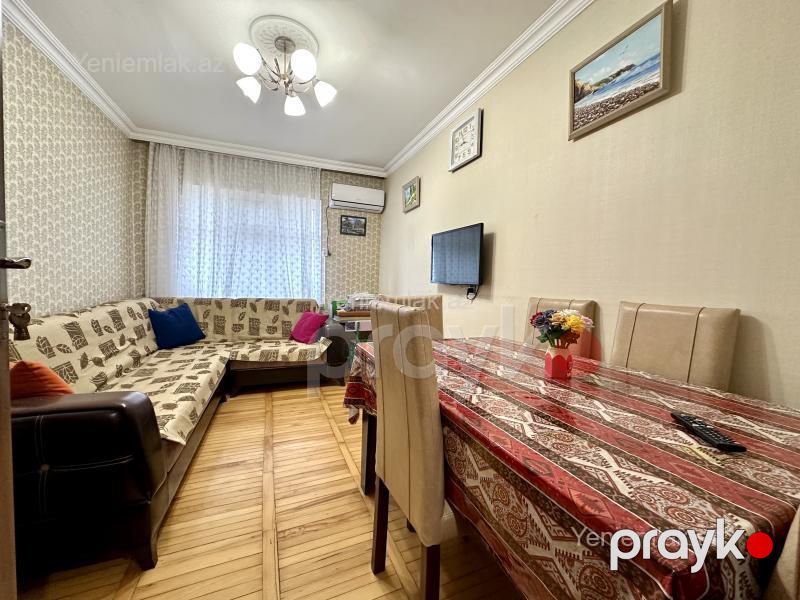 Satılır 2 otaqlı Bina evi menzil (Köhnə tikili), 53 m², Nizami rayonu — Mənzil, Bakı (6)