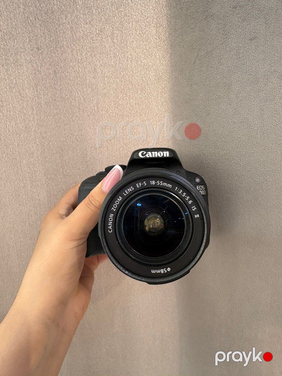 Canon eos 100D+18-55mm 3.5-5.6 II — Foto və video texnikası, Bakı (3)