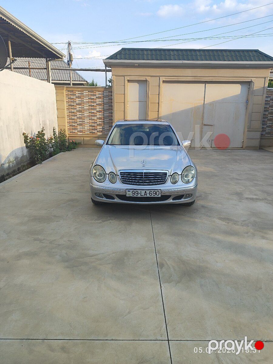 Mercedes E 200, 2003 il — Avtomobillər, Biləsuvar (6)