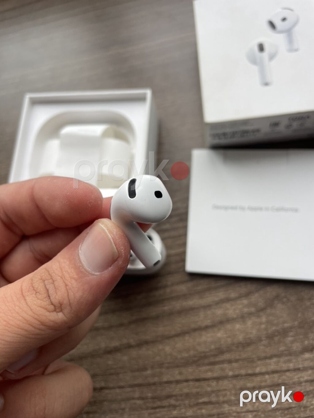 Apple AirPods Apple 4 anc. Original, tam ideal veziyetde, hec bir — Qulaqcıqlar, Bakı (4)