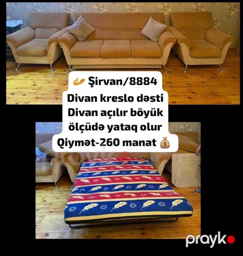 Divan və kreslo — Şirvan