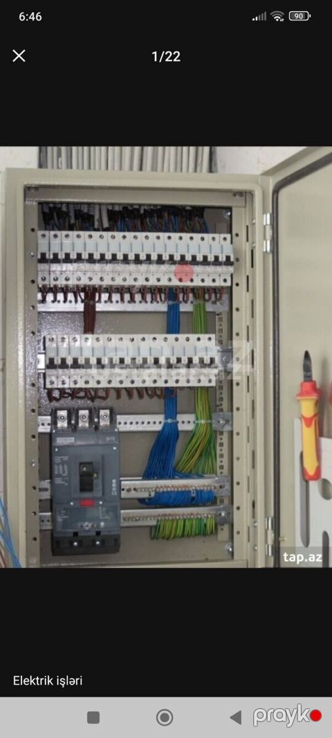 Elektrik işlərinin görülməsi — Bakı