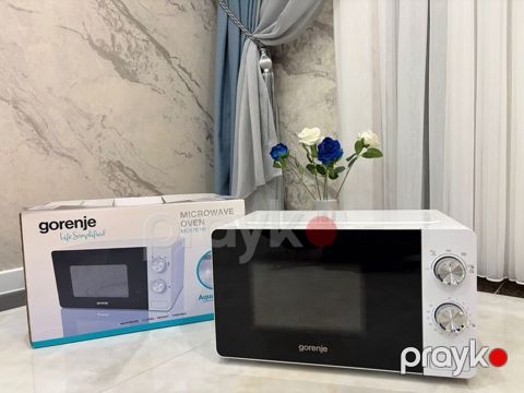 Gorenje MO17E1W mikrodalğalı soba - Mexaniki idarəetmə: 2 fırlanan