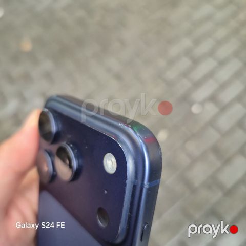 IPhone 17 Pro, 256 GB, Blue Titanium, Zəmanət, Kredit, Barmaq izi — Bakı