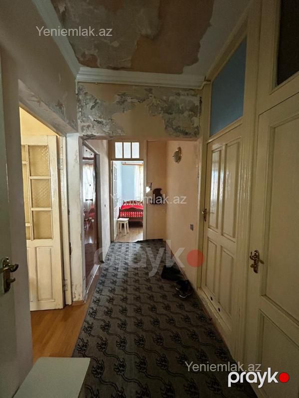 Satılır 2 otaqlı Bina evi menzil (Köhnə tikili), 65 m², Yasamal rayonu — Mənzil, Bakı (9)