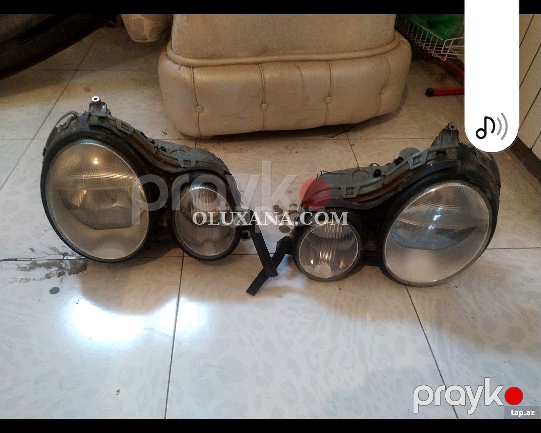 W210 4 gozun ksenon faralari — Avtomobil işığı, Bakı (4)