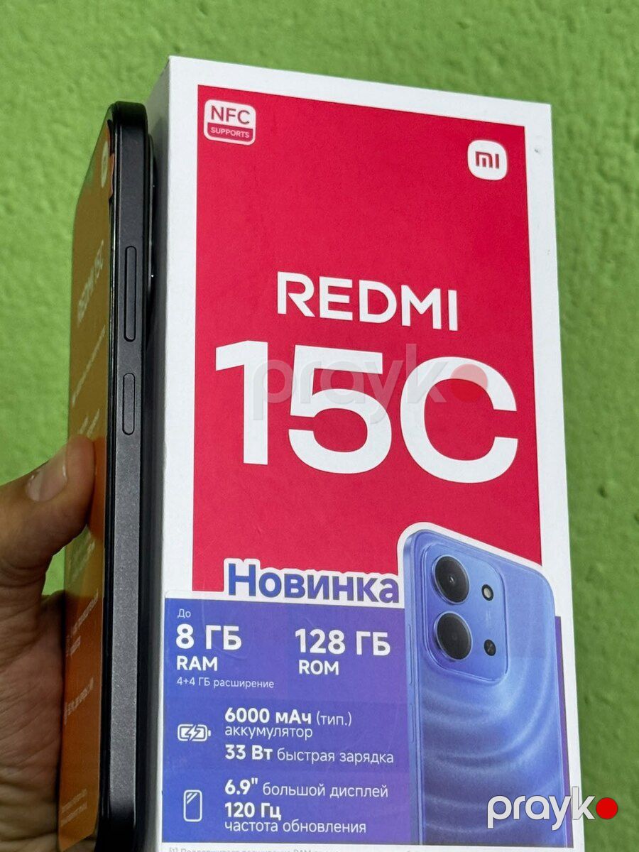 Xiaomi Redmi 15C Midnight Black 128GB/4GB — Smartfonlar, Bakı (6)