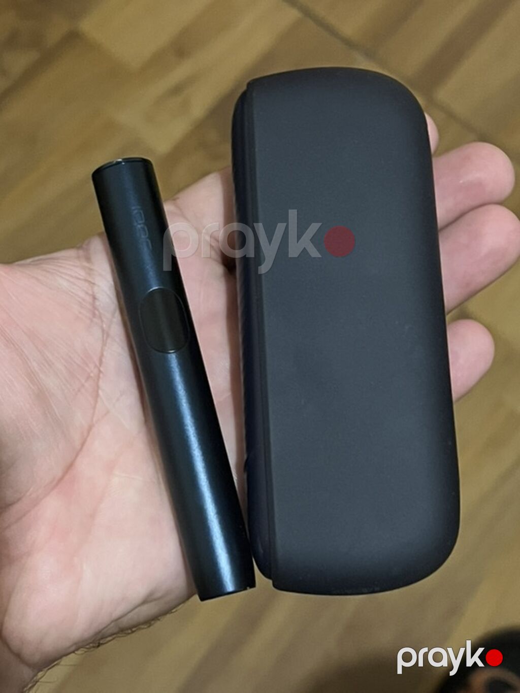 Iqos elektron tütün qızdırma cihazı – qara rəng Komplekt — Elektronik siqaretlər, Masazır (2)