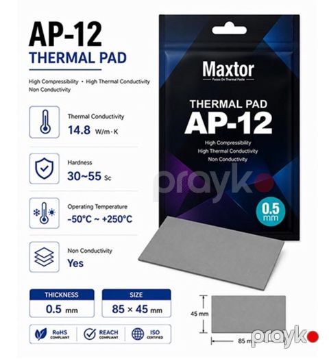 Maxtor AP-12 Thermal Pad 0.5mm (85x45mm) — Bakı