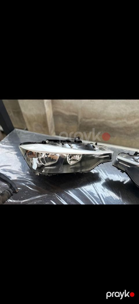 BMW f30 ön faralar (sol + sağ cüt) - Orijinal far korpusları, halogen — Bakı