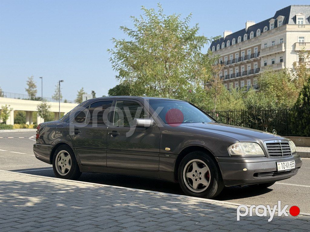Mercedes C 200, 2.0 L, 1996 il, 500 000 km — Avtomobillər, Bakı (8)