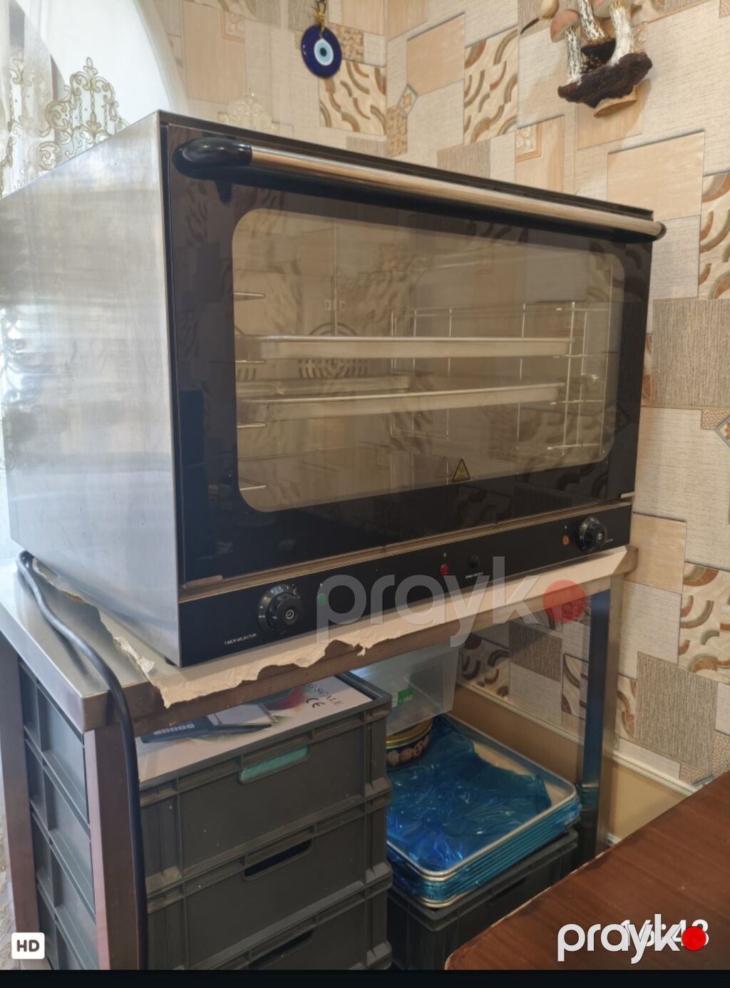 Peşəkar konveksiya sobası / çörək və şirniyyat üçün buxarlı soba — İsitmə avadanlığı, Şirvan (3)