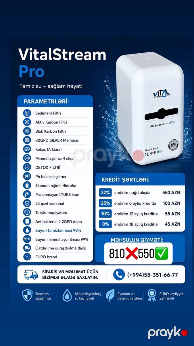 Su filteri — Ev texnikası, Bakı (2)