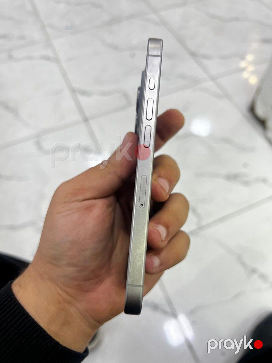 Apple iPhone 15 Pro White Titanium 128GB/8GB — Smartfonlar, Bakı (5)