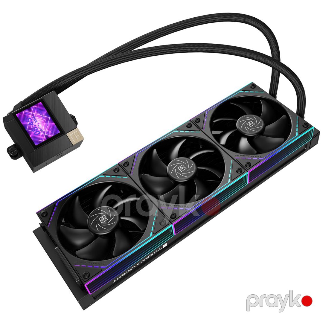 Cpu Cooler thermalrıght core matrıx 360 vısıon argb Black — Kompüterlər və noutbuklar, Bakı (4)