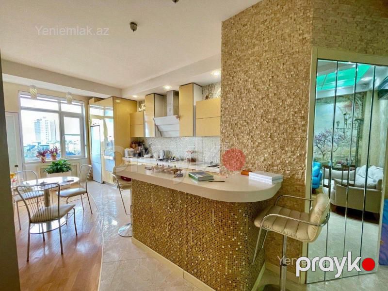 Satılır 3 otaqlı Bina evi menzil (Yeni tikili), 135 m², Nəsimi rayonu — Mənzil, Bakı (4)