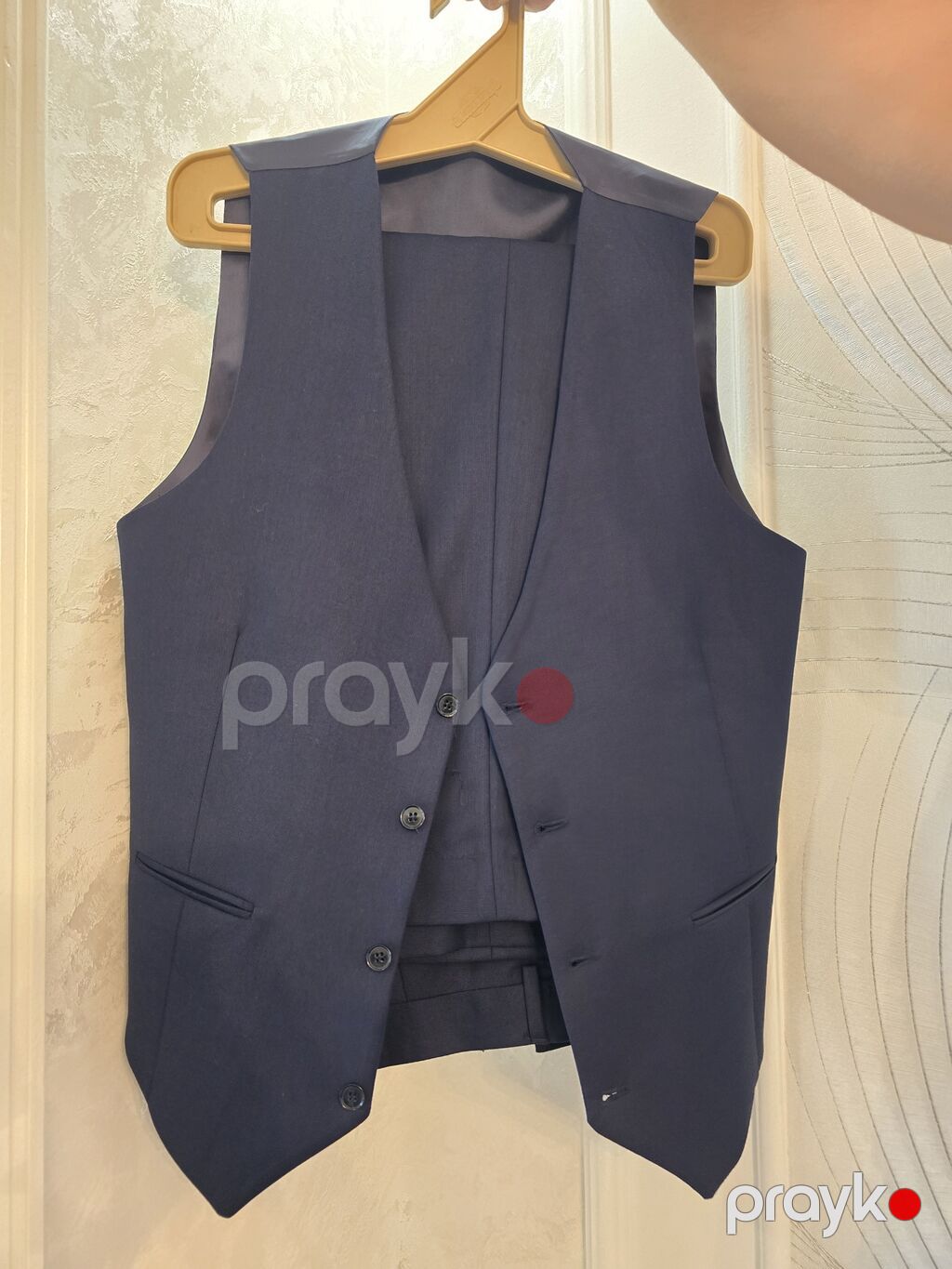 Bruno Gentile üçlü kostyum dəsti - Rəng: tünd göy (color: 30) — Kostyum, Bakı (2)