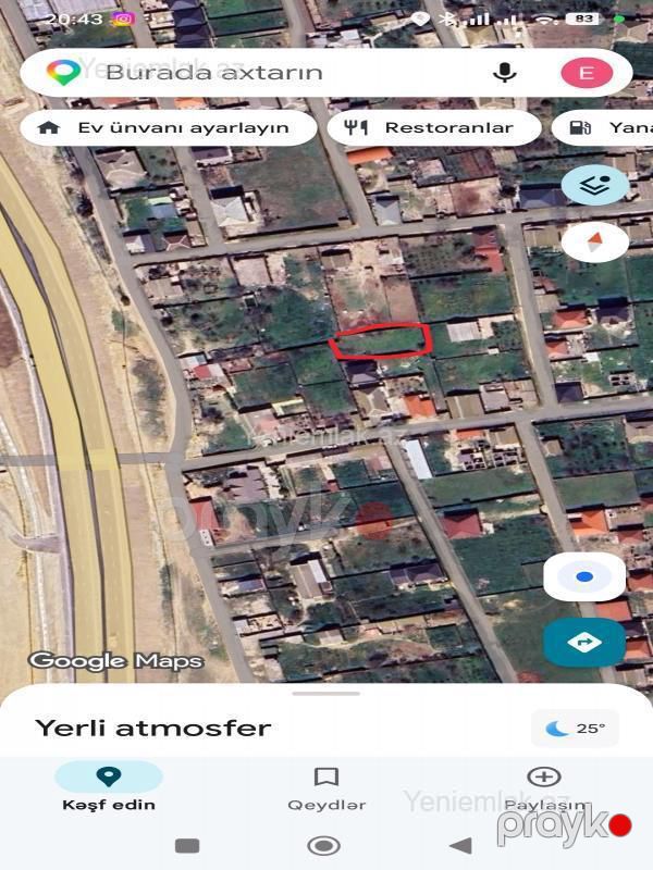 Satılır Torpaq sahəsi, 7 sot, Məhəmmədli — Torpaq, Abşeron (6)
