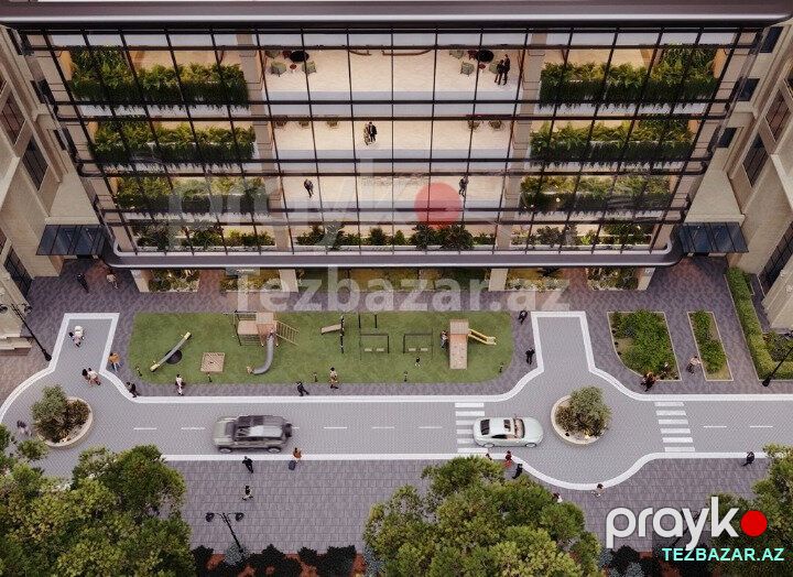 Elmler, prestijni bina Park Academyde 3 otaq podmoyak — Mənzil, Bakı (5)