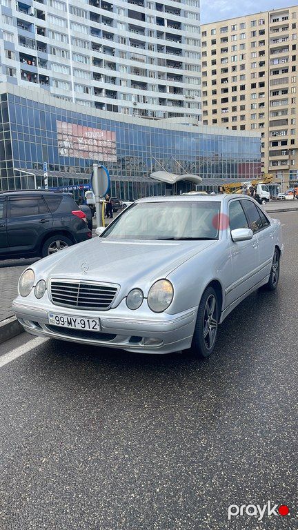 Mercedes E 280, 2.8 L, 2000 il, 280 500 km — Avtomobillər, Bakı (2)