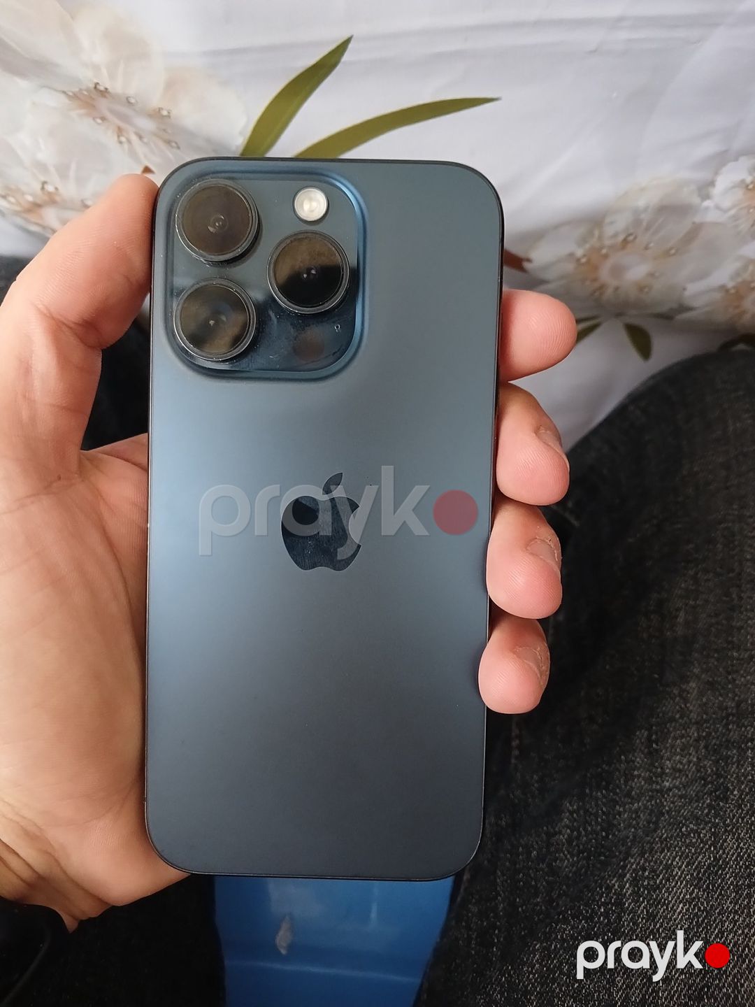 Apple iPhone 15 Pro Blue Titanium 128GB/8GB — Smartfonlar, Lənkəran (2)