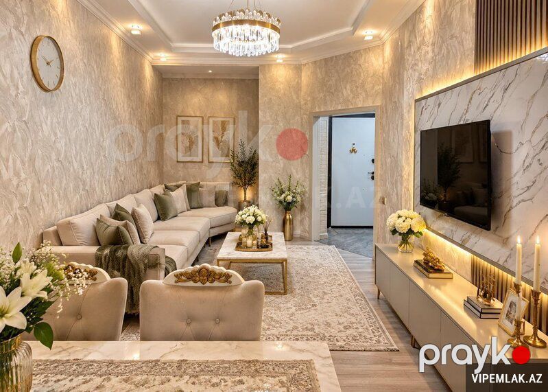 Binəqədi rayonunda 2 otaqlı Yeni tikili Satılır, 67 m² — Mənzil, Bakı (2)