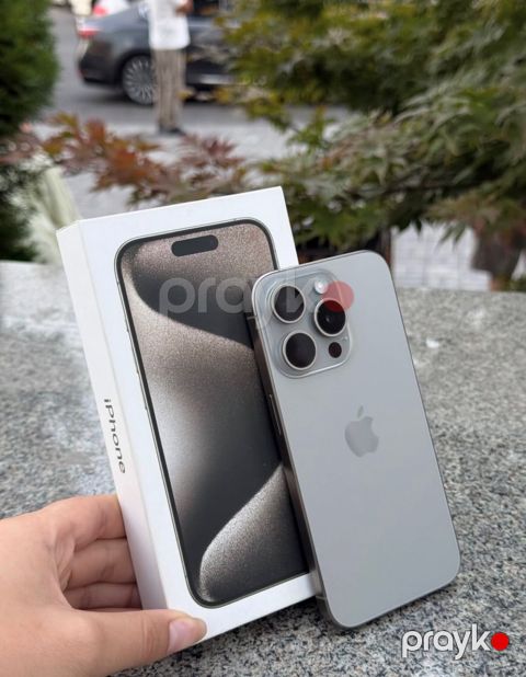 Apple iPhone 15 Pro Natural Titanium 128GB/8GB — Bakı