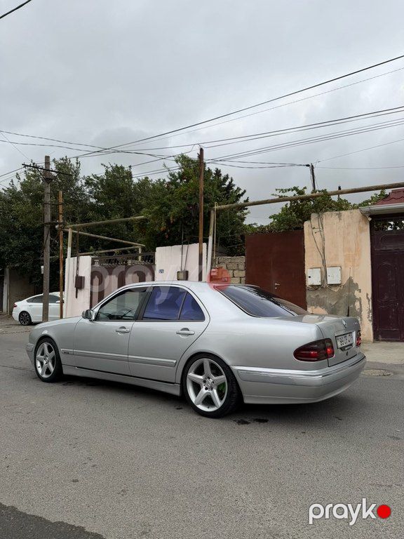Mercedes E 220, 2.2 L, 2000 il, 400 000 km — Avtomobillər, Bakı (6)