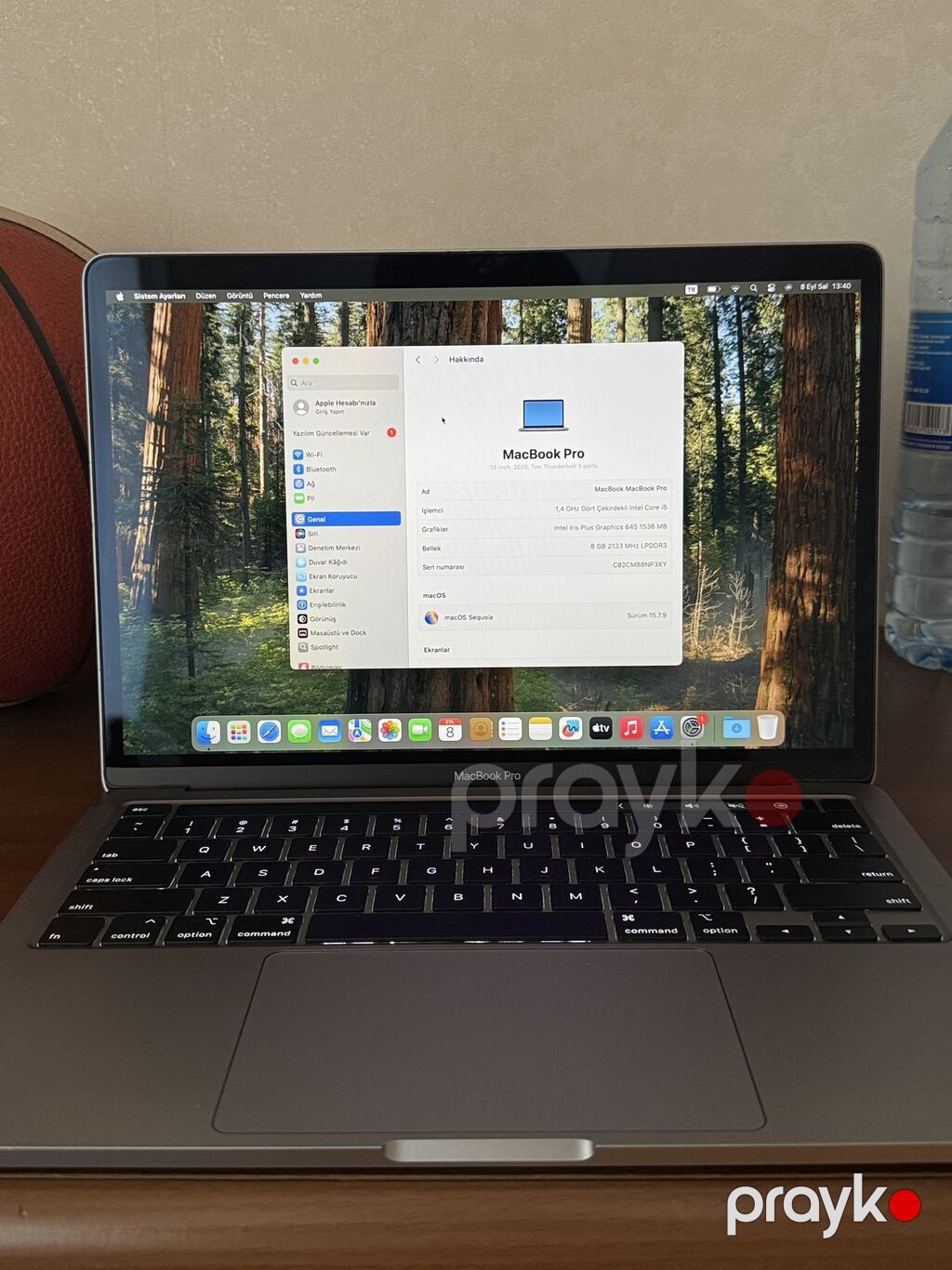 İşlənmiş Apple MacBook, 13.3 Intel Core i5, 256 GB — Apple Macbook, Bakı (4)